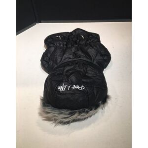 Pet Life Hooded Bomber Jacket Small